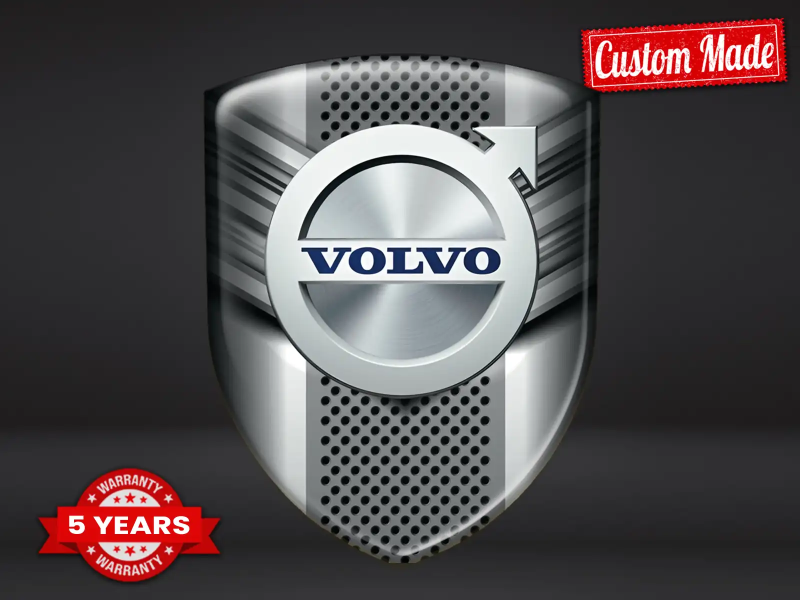 Volvo Emblemas Auto Resistentes Máximo Deportivos Chic